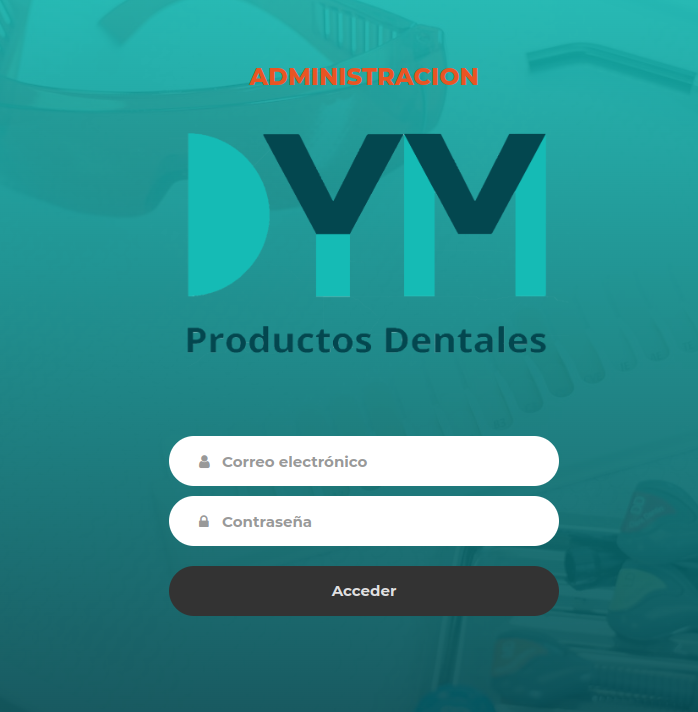 Control y pedidos de almacén dental